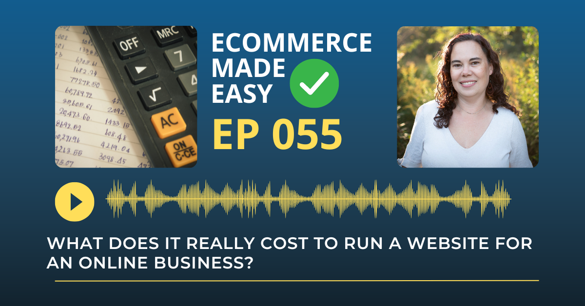 EP 055: What does it really cost to run a website for an Online Business?